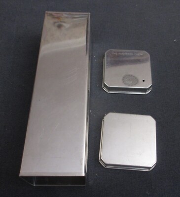 Pampered Chef Bread Tube Baking Mold Scalloped #1565 and Square #1555 Lot of 2