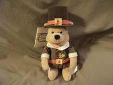 Disney's- Pooh, Mini Bean Bag, Pilgrim