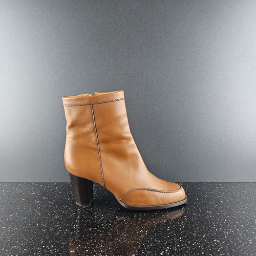 Hogan brown leather ankle boots Sz 39, US 9 wmns - 第 1/15 張圖片