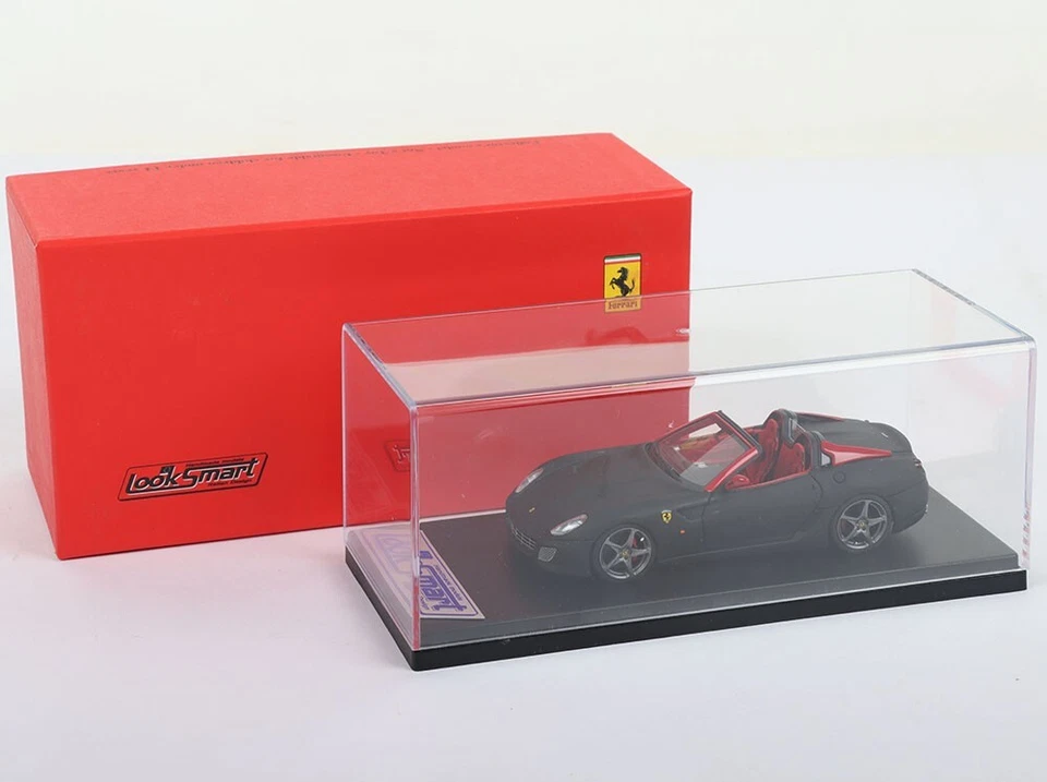 LookSmart Models FERRARI SA APERTA Matt Black/Red Limited Edition 50 1:43 LS383F - Image 4 of 4