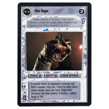 Star Wars CCG Decipher Premiere Dice Ibegon Rare Limited BB Light Side