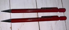 2 Vintage Paper Mate Double Heart cassette Advancer Pencil 1000 New x 2 Red .7mm