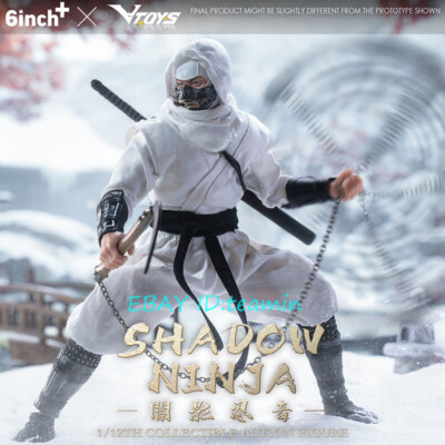 その他 TWTOYS 1/12 White Ninja TWTOYS TW2141 1/12 Soldier White Ninja Full Set 6