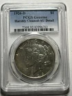1926-D Silver Peace Dollar PCGS AU Details Tougher Date
