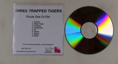 Three Trapped Tigers Route One Or Die UK ADV CDR 2011 Math Rock Experimental