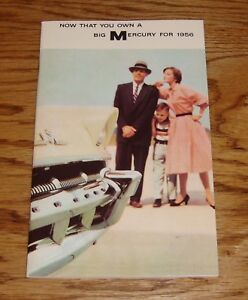 1956 Mercury Owners Operators Manual Reference Book 56 | eBay