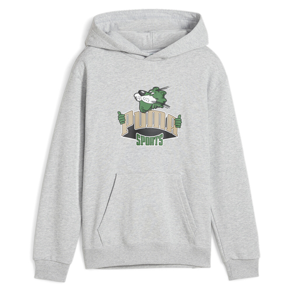 Команда Puma для фанатов Пуловер с капюшоном для мальчиков Размер M Повседневная верхняя одежда 62