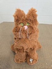 Handmade Plush Cat 7" Super Soft Sitting Kitten