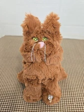 Handmade Plush Cat 7" Super Soft Sitting Kitten