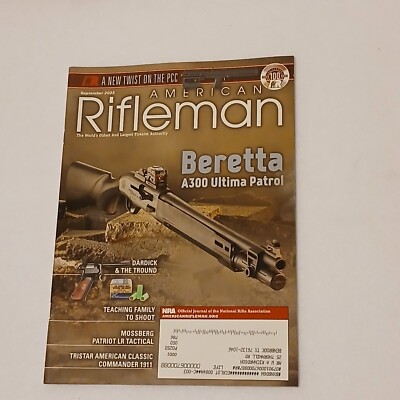 American Rifleman Magazine September 2023 Beretta A300 Ultima Patrol