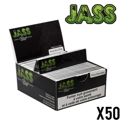JASS SLIM Black Edition 50 Carnets