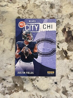 2023 Panini Instant NFL Justin Fields My City #21 /344
