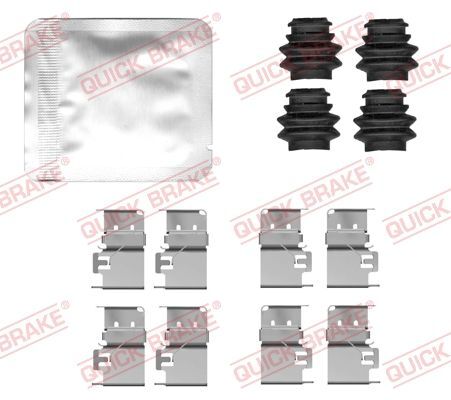Quick Brake 109-0172 ZubehöRsatz, Scheibenbremsbelag FüR Hyundai KIA-image