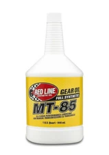 Red Line Fully Synthetic MT-85 75W85 GL-4 Gear Oil Transmission (1-Quart Bottle)
