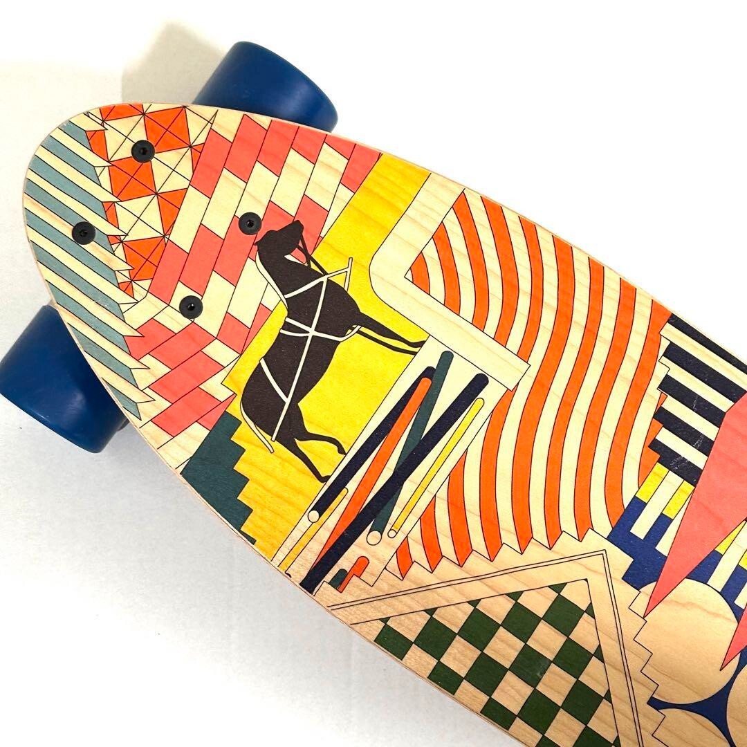Skateboard HERMES Orange エルメス Long skateboard | Hermès USA
