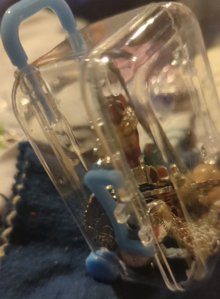 Nuevo Pulsera Pérsona con) Maleta Caja Euro Mezcla Dijes Cuelga 925 Cuentas Lote U005 Foto 3 de 4