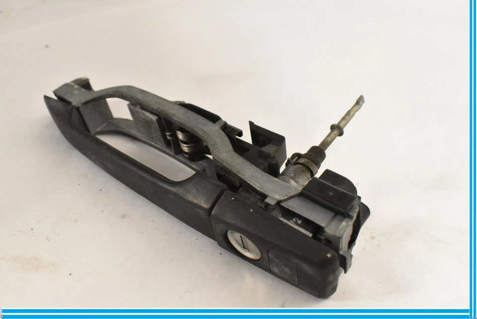 Manija de puerta exterior lateral derecha negra OEM 90-93 MERCEDES R129 500SL 600SL 300SL Foto 3 de 4