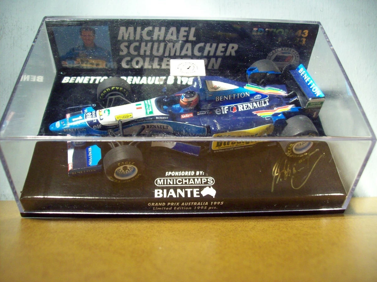 MINICHAMPS Michael Schumacher Renault Diecast Formula 1 Cars for