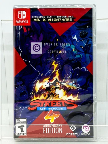 Streets of Rage 4 Anniversary Edition - Nintendo Switch - New | Factory Sealed