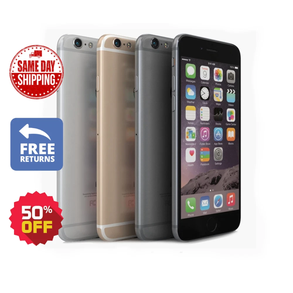 Iphone6+128ギガ Apple iPhone 6 and 6+ 16GB 32GB 64GB 128GB Unlocked / AT&T