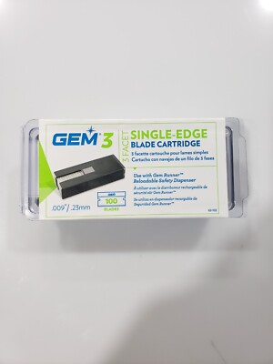 Stainless Razor Blades Single Edge Super High Quality 100 Pk Made in USA!!