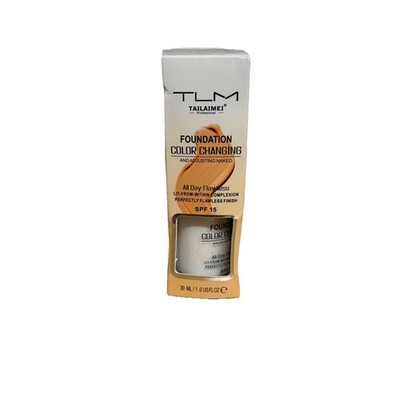 TLM Tailaimei Foundation Color Changing Adjusting Naked SPF 15 All Day Flawless
