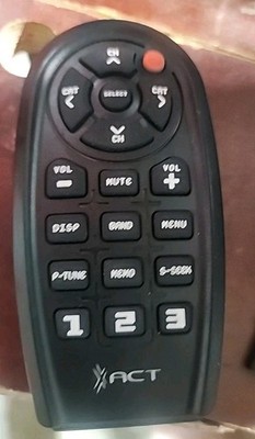SIRIUS ~ ACT Car Audio Stereo Remote Control, Black, Fully Working