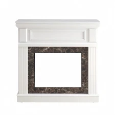 Modern Fireplace Mantel Fireplace Surround with/without 23inch Fireplace Insert