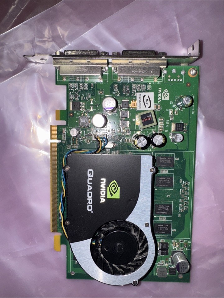 Carte Graphique NVIDIA QUADRO FX 180 - 256 Mo - Dual DVI - Occasion