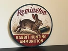 Remington Ammunition ShotGun Shells Vintage Style Metal Sign Rabbit