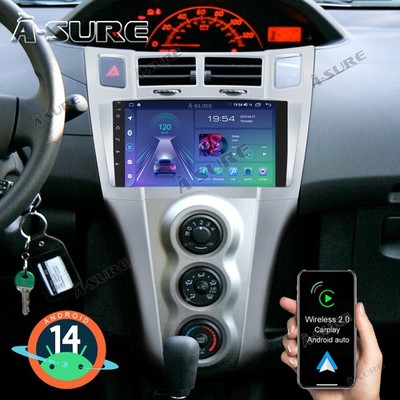 Für Toyota Yaris XP90 2005-2012 Carplay Android 15 Autoradio GPS 2+64G Head Unit