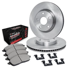 For Dodge Ram 1500 Van 03 Rear Brake Kit w Performance Off-Road/Tow Brake Pads