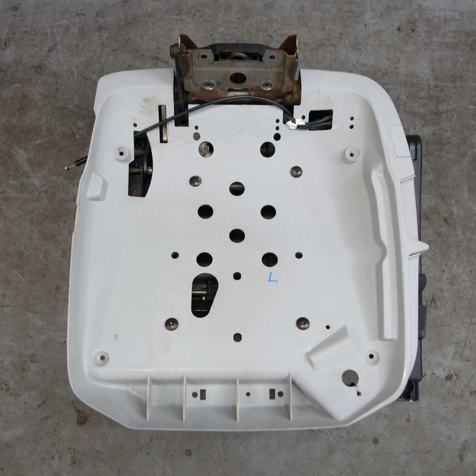 BMW E36 1994-1999 asiento básico delantero izquierdo base riel conjunto eléctrico gris OEM Foto 2 de 4