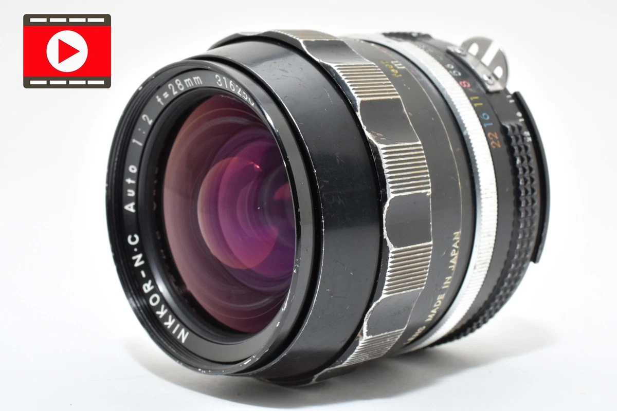 Nikon f/2 Camera Lenses 28mm Focal for sale - eBay
