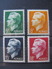 MONACO neufs  n° 365 à 368