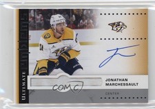 2024-25 Upper Deck Ultimate Collection Emblems Jonathan Marchessault Auto 11jd