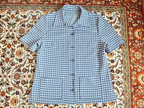 True Vintage 70s Womens Disco Blouse
