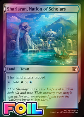x1 Sharlayan, Nation of Scholars FOIL FIN Final Fantasy MTG 288 M/NM 1x