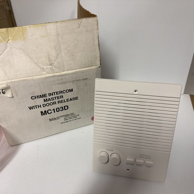 M&S Systems MC103D Chime Intercom Master With Door Release