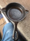 WAGNER WARE CAST IRON 1050 SKILLET miniature frying pan ashtray spoon rest