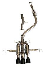 Invidia 22+ HONDA CIVIC TYPE-R FL5 R400 SINGLE LAYER BLACK TIP CAT-BACK (NON