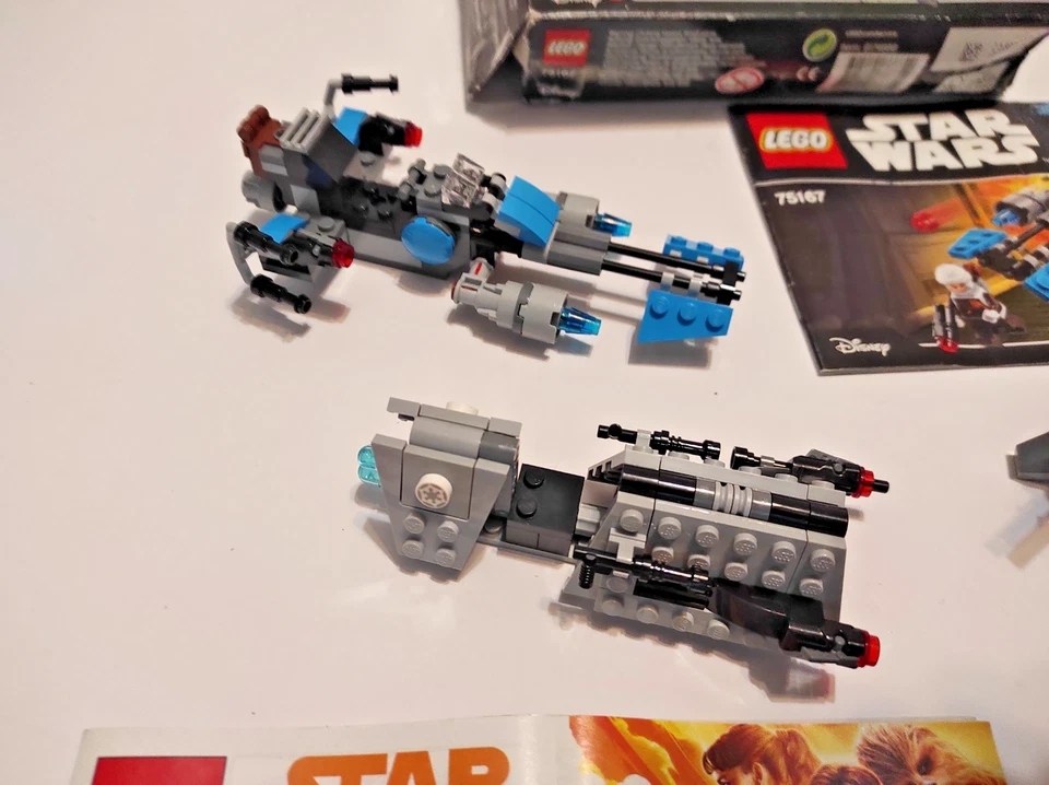 LOTTO LEGO STAR WARS 75126 75167 75225 75266 BATTLE PACK SPEEDER, foto 2 di 3