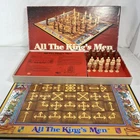Parker Brothers - Vintage Board Game - All The King's Men - Complete Set