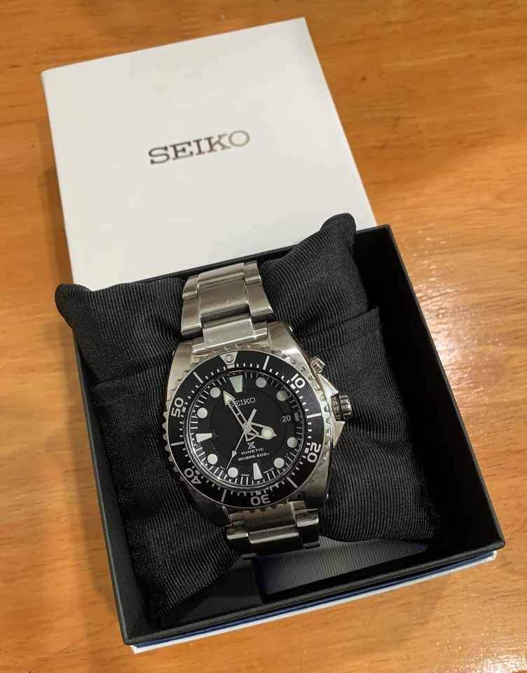 Seiko Prospex 5M62-0BL0 Men’s Kinetic Diver’s Watch - 200M - Image 2 of 4