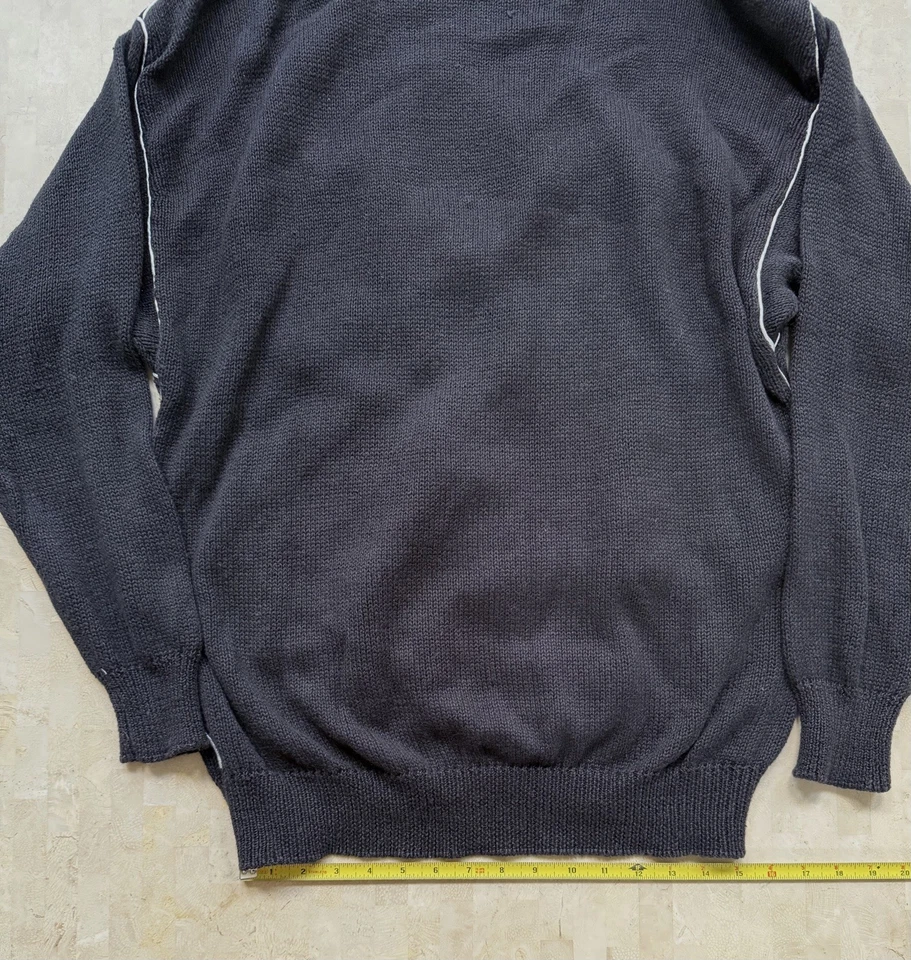 Suéter DE COLECCIÓN Bonnie Boerer Embellecido Dorado Plata Mariposa De Gran Tamaño - M Foto 2 de 4