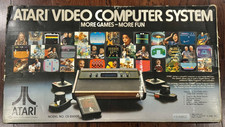 ATARI CX-2600A VIDEO COMPUTER SYSTEM GAME - I...