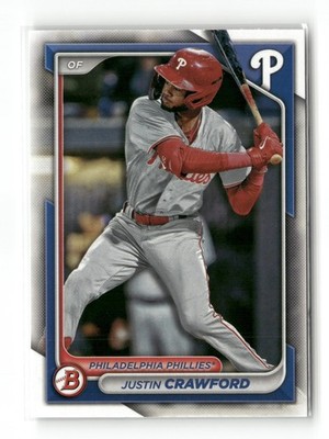 2024 Topps Bowman - Justin Crawford #BP-17 ROOKIE (RC)
