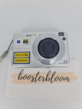 Sony Cyber-shot DSC-W110 digital camera, 7.2MP silver, 4x zoom, flash problem