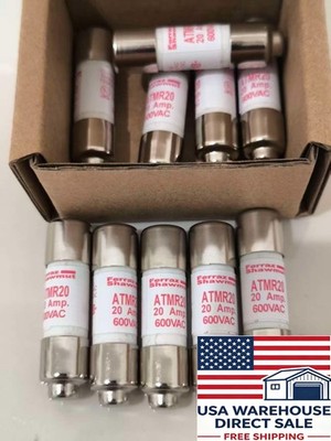 ATMR-20 10 pcs Class CC Fuse ATMR20 ATMR-20 20A 600V FAST ACTING Free Shipping