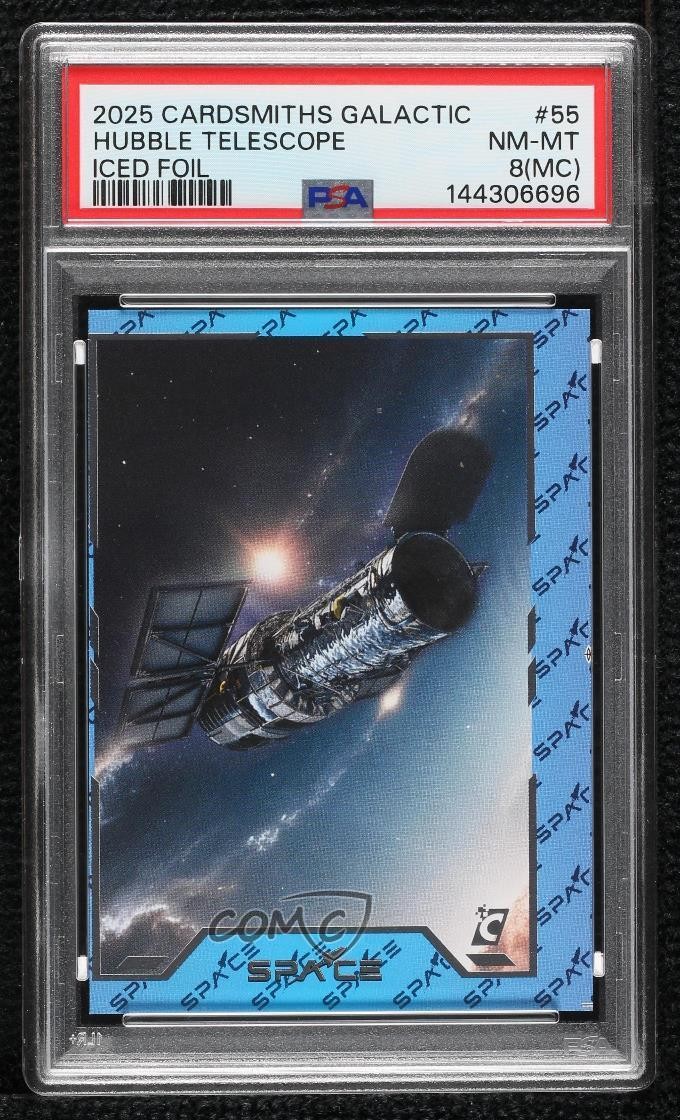 2025 Cardsmiths Space: Galactic Edition Iced Foil Hubble Space Telescope 1ql2